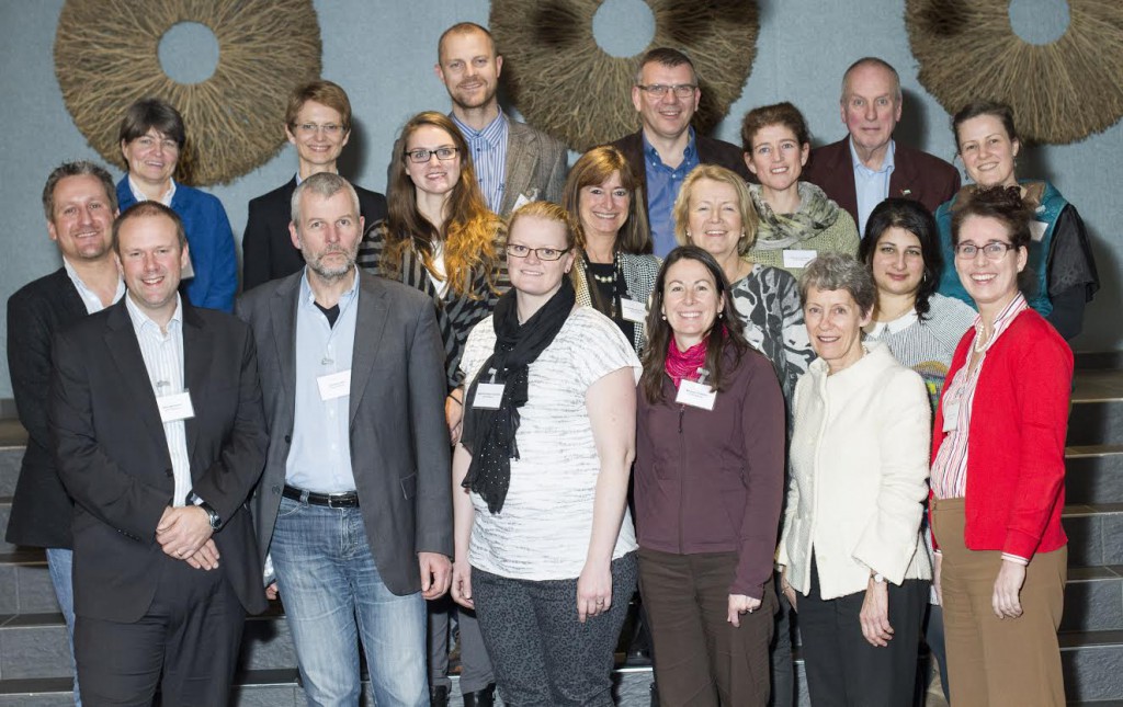 Back row (from left to right): Karen Robinson, Birgitte Espehaug, Kjetil Gundro Brurberg, Hans Lund, Marlies Leenaars, Iain Chalmers, Thea Marie Drachen. Middle row: Robin Christensen, Hanna Nykvist, Monica Wammen Nortvedt, Gro Jamtvedt, Mona Nasser. Front row: Matt Westmore, Carsten Juhl, Majbritt Ursula Johansen, Maureen Dobbins, Donna Ciliska, Klara Brunnhuber. Not in picture: Mette Brandt Eriksen, Paul Glasziou, Malcolm Macleod Photographer: Emily Bell